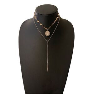 C*H*A*N*E*L Layered Choker Necklace